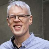 A portrait photograph of Frode Eike Sandnes