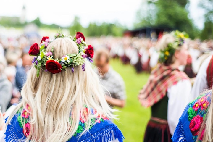 midsummer celebration in sweden